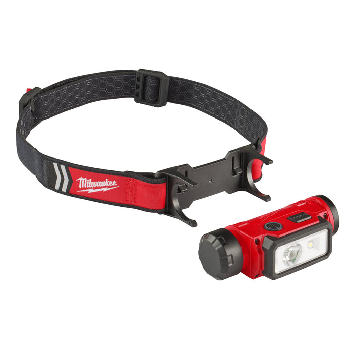 Milwaukee USB Rechargeable Headlamp 600 Lumens L4HL2-301