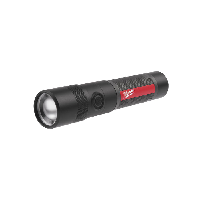 Milwaukee USB Rechargeable Twist Metal LED Flashlight L4TMLED-301