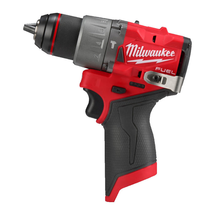 Milwaukee M12 FUEL drill sub compact percussion M12FPD2-0