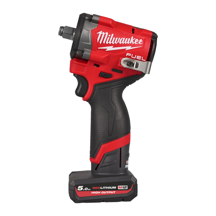 Milwaukee M12 FUEL™ ½″ Compact Impact Wrench With Friction Ring M12FCIWF12G3-502X
