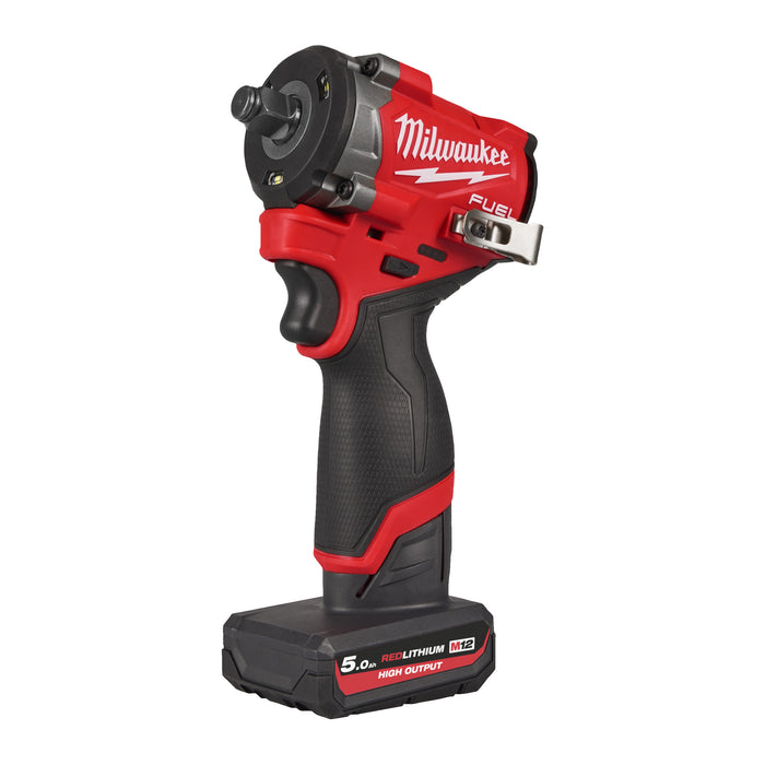 Milwaukee M12 FUEL™ ½″ Compact Impact Wrench With Friction Ring M12FCIWF12G3-502X