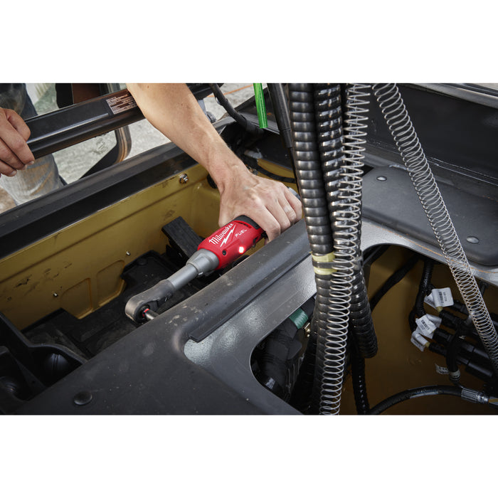Milwaukee M12 FUEL ¼ extended reach high speed ratchet M12FHIR14LR-0