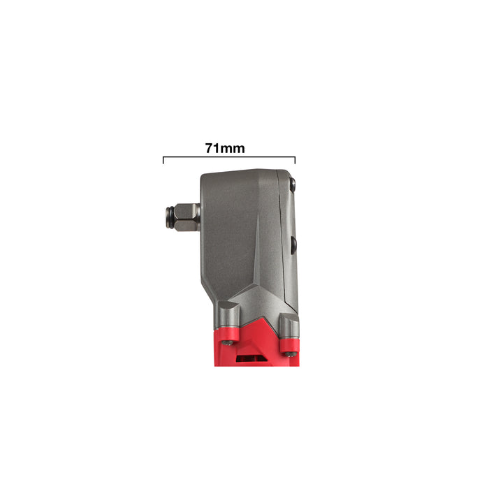Milwaukee M12 FUEL ½ right angle impact wrench with friction ring M12FRAIWF12-0