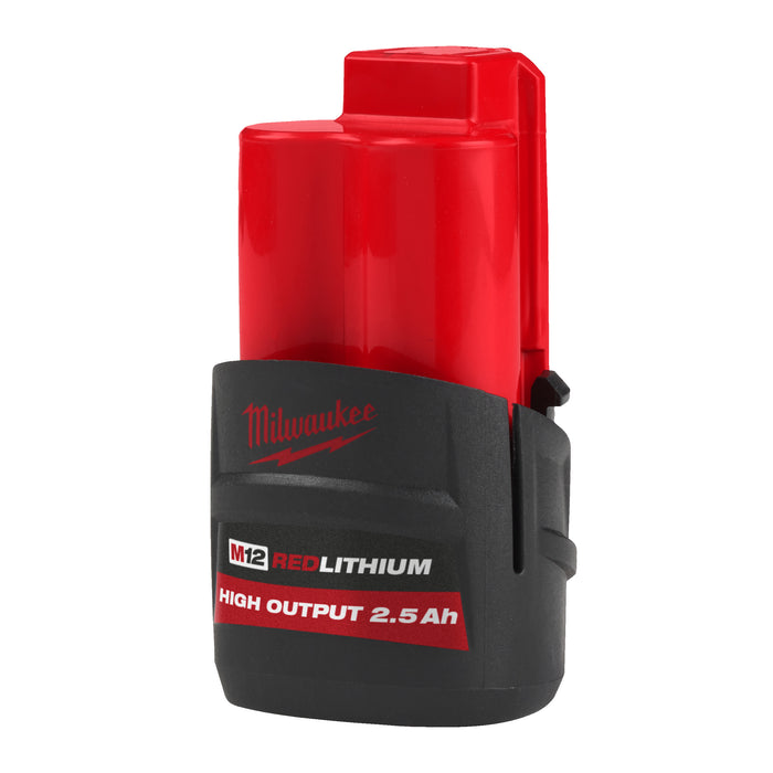 Milwaukee M12 2.5 Ah HIGH OUTPUT battery pack M12HB2.5