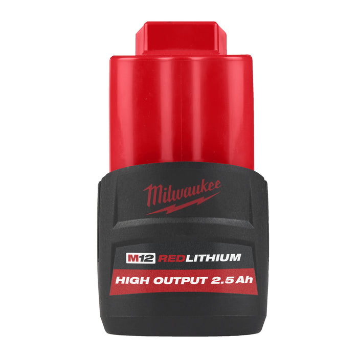 Milwaukee M12 2.5 Ah HIGH OUTPUT battery pack M12HB2.5