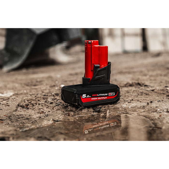 Milwaukee M12 5.0 Ah HIGH OUTPUT battery pack M12HB5