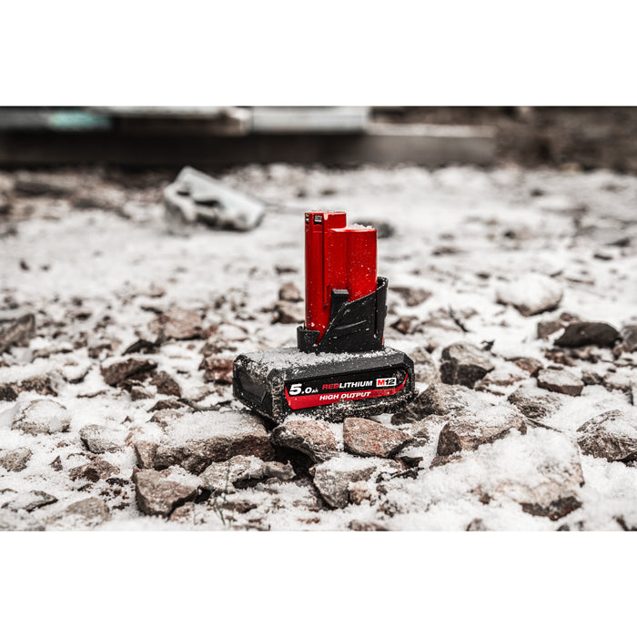 Milwaukee M12 5.0 Ah HIGH OUTPUT battery pack M12HB5