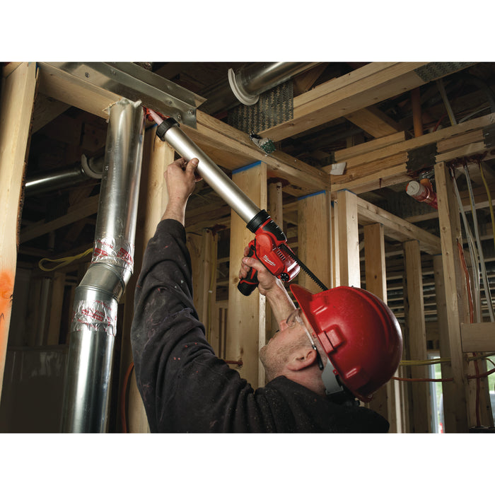 Milwaukee M12 sub compact caulk gun with 600 ml tube M12PCG/600A-201B