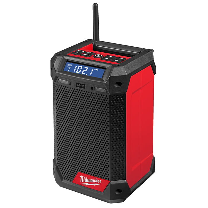 Milwaukee M12 radio charger DAB+ M12RCDAB+-0