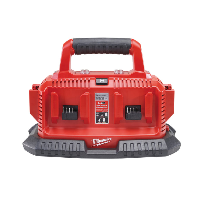 Milwaukee M14 - M18 multibay charger M1418-C6