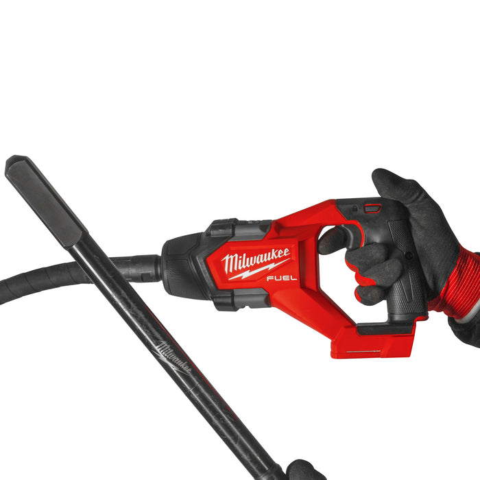 Milwaukee M18 FUEL needle concrete vibrator with 1.2 m whip length M18FCVN12-0