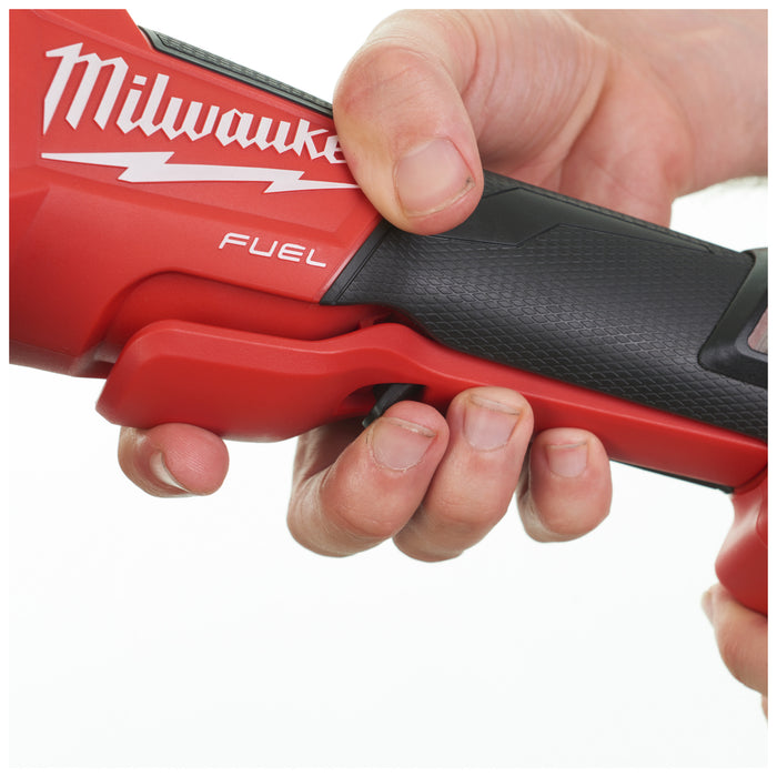 Milwaukee M18 FUEL™ 125 Mm Flathead Braking Angle Grinder With Paddle Switch M18FSAGF125XPDB-0X