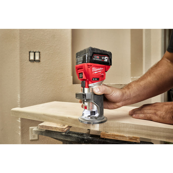 Milwaukee M18 FUEL™ Trim Router M18FTR-0X