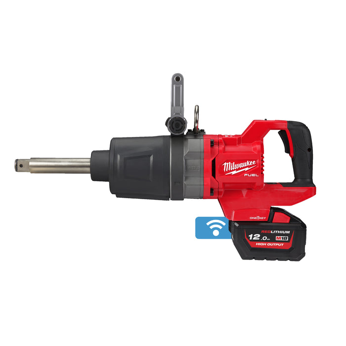 Milwaukee M18 FUEL ONE-KEY 1 high torque D-handle impact wrench with friction ring and extended anvil M18ONEFHIWF1D -0C