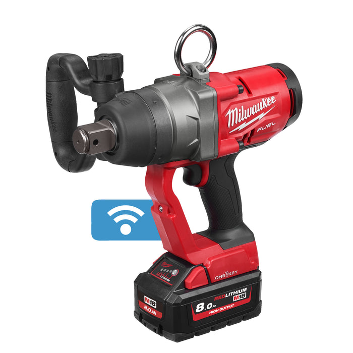 Milwaukee M18 FUEL™ ONE-KEY™ 1″ High Torque Impact Wrench With Friction Ring M18ONEFHIWF1 -802X
