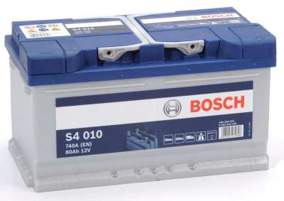 Bosch S4010 (110) 12V 80Ah 740A Car Battery