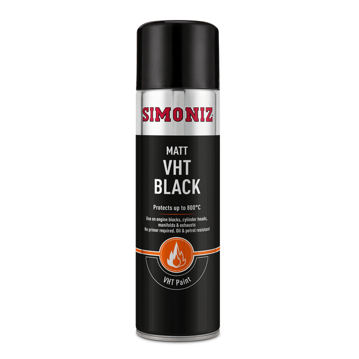 SIMONIZ Black Very High Temperature Paint 500ml