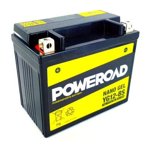 YTX12-BS 12V 10Ah 180A Nano Gel Motorcycle Battery