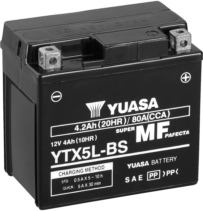 YTX5L-BS 12V 4Ah 70A Nano Gel Motorcycle Battery
