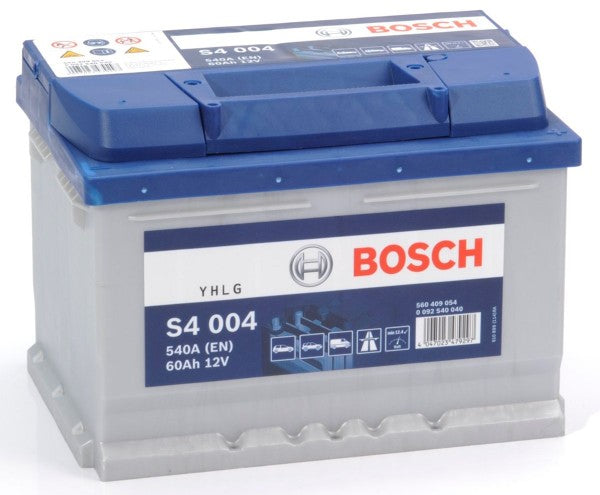 Bosch S4005 (027) 12V 60Ah 540A Car Battery