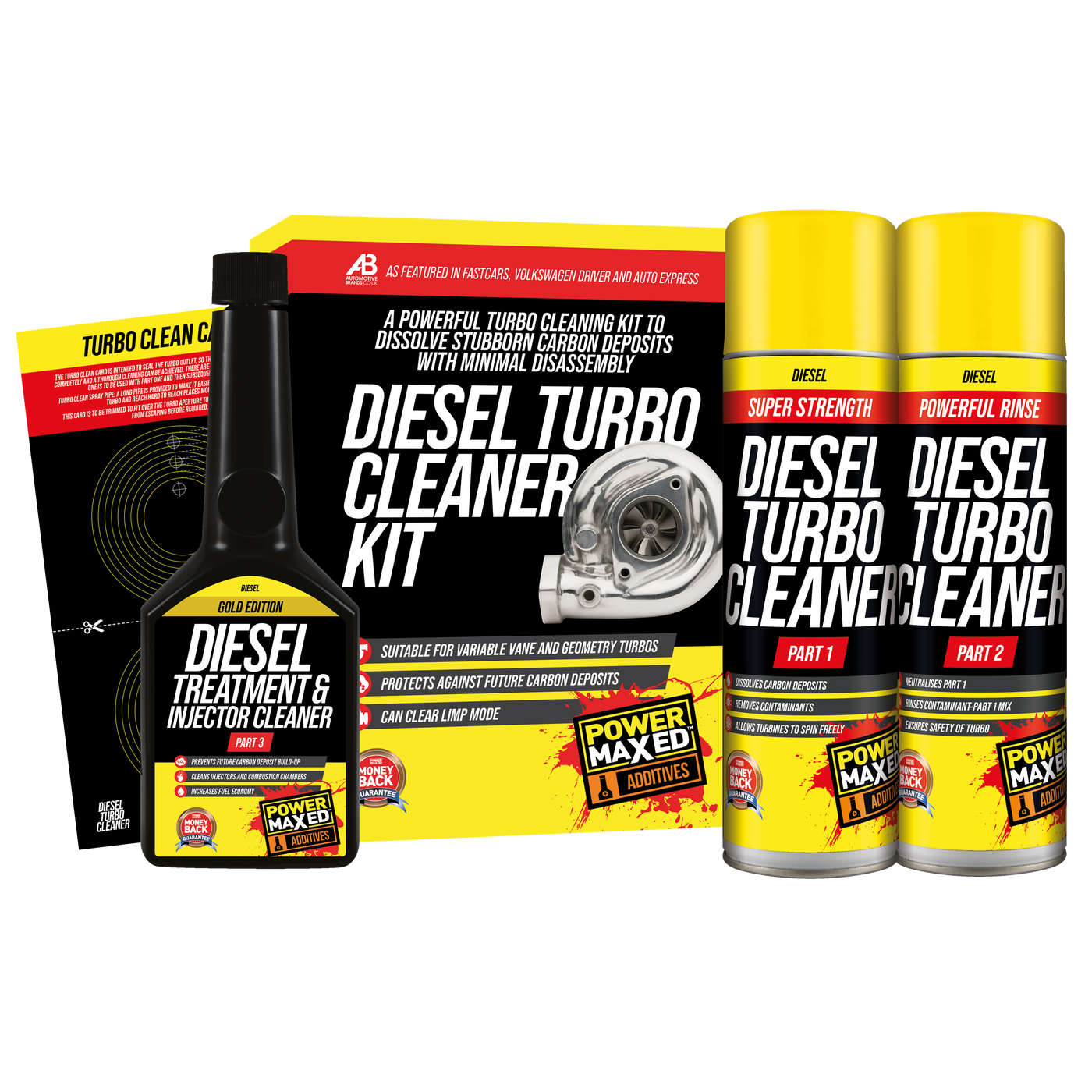 Power Maxed Diesel Turbo Cleaner Kit — Tadhg Hawes Motor Parts