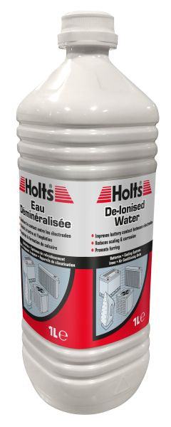 HOLTS Deionised Water 1L