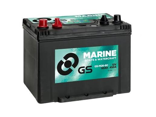 GS M26-80 12V 80Ah 450A Marine Leisure Battery
