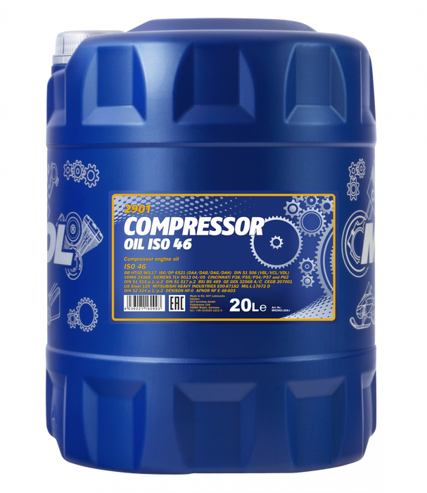 MANNOL MANNOL Compressor Oil ISO 46 MN2901-20