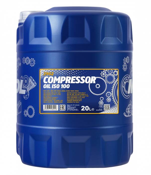 MANNOL MANNOL Compressor Oil ISO 100 MN2902-20