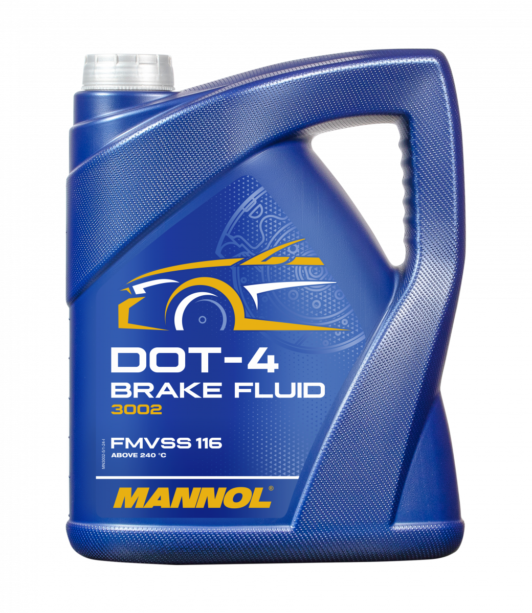 MANNOL Brake Fluid DOT-4 MN3002 Tadhg Hawes Motor Parts