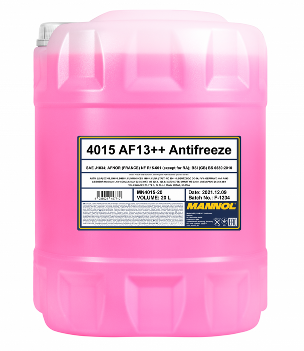 MANNOL MANNOL Antifreeze AF13++ (-40 °C) HIGH-PERFORMANCE MN4015-20
