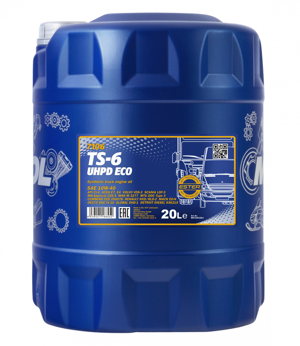 MANNOL MANNOL TS-6 UHPD 10W-40 Eco MN7106-20