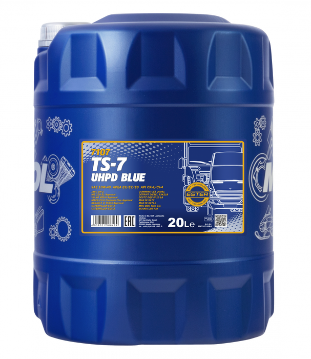 MANNOL MANNOL TS-7 UHPD 10W-40 Blue MN7107-20