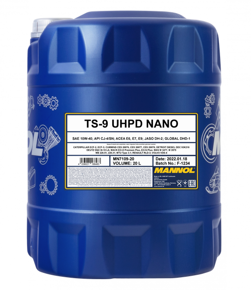 MANNOL MANNOL TS-9 UHPD 10W-40 Nano MN7109-20