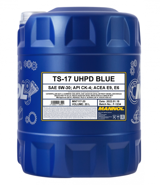 MANNOL MANNOL TS-17 UHPD 5W-30 Blue MN7117-20