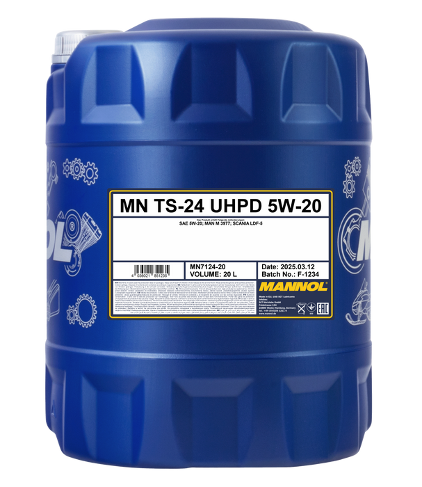 MANNOL TS-24 UHPD 5W-20 Product Extract 7124