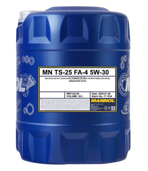 MANNOL TS-25 FA-4 5W-30 Product Extract 7125