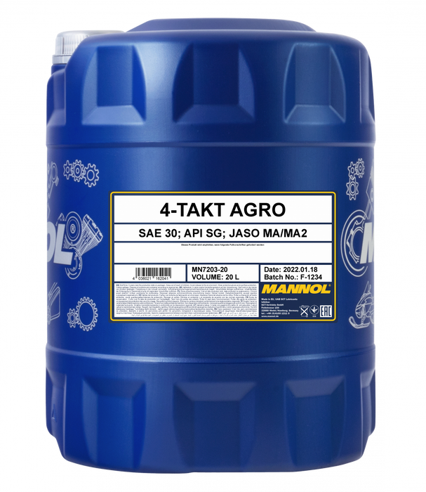 MANNOL MANNOL 4-Takt Agro SAE 30 MN7203-20