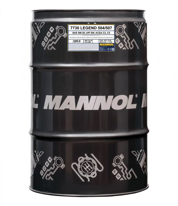 MANNOL MANNOL Legend 504/507 0W-30 Product Extract MN7730-DR