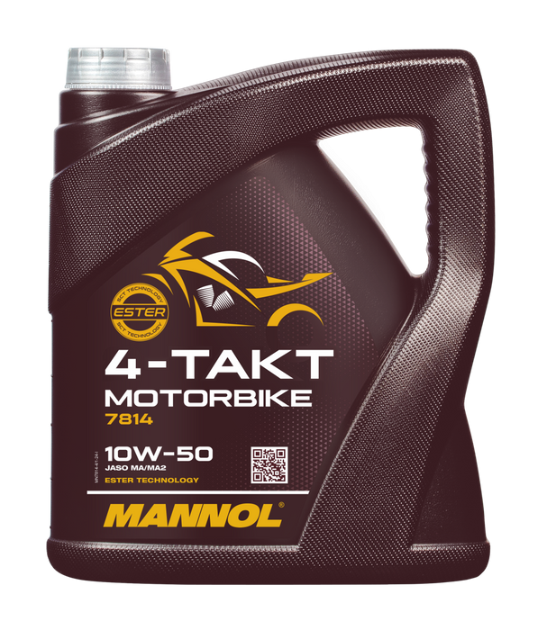 MANNOL 4-Takt Motorbike 10W-50 Product Extract 7814