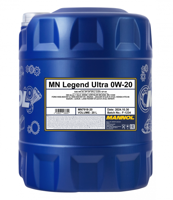 MANNOL Legend Ultra 0W-20 MN7918