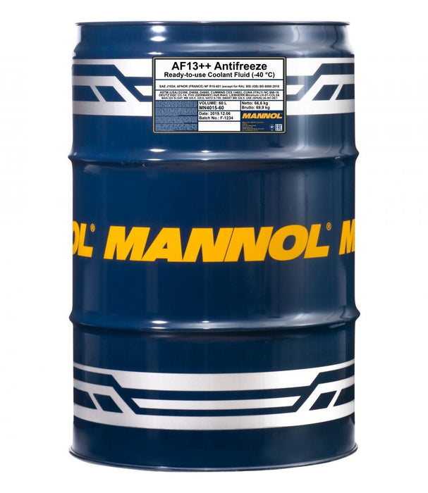 MANNOL Antifreeze AF13++ (-40 °C) HIGH-PERFORMANCE 4015